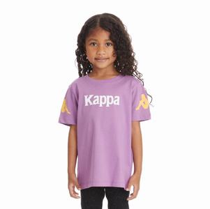 Camiseta Kappa Authentic Paroo Morados Lavanda | 37689-VQTN
