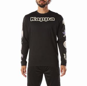 Camiseta Kappa Logo Simbola Negros | 07139-LYER