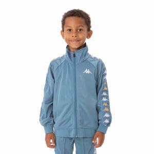 Chaquetas Deportivas Kappa 222 Banda Annistonin Azules Claro | 15936-ZAMJ