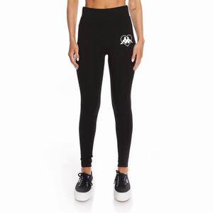 Leggins Kappa Authentic Tarnow Negros | 46059-SRJG