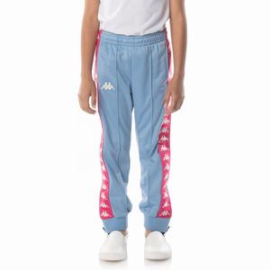 Pantalones Deportivos Kappa 222 Banda Rastoriazz Azules Claro Rosas | 30941-SHFP