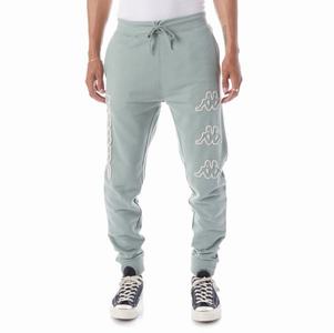 Pantalones Deportivos Kappa Logo Arsyx Verde Oliva | 76930-JUNB