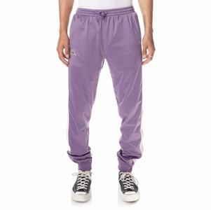 Pantalones Deportivos Kappa Logo Tape Alic 2 Morados | 41625-PIWC
