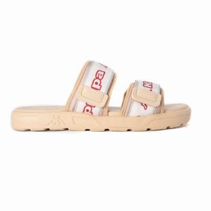 Sandalias de Diapositivas Kappa Logo Kalente Beige | 36082-QJMO