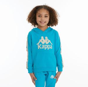 Sudadera Con Capucha Kappa 222 Banda Hurtado 4 Turquesa Claro | 04613-DBJS